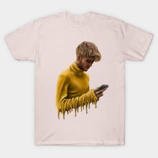 Stylized lil peep drawing T-Shirt